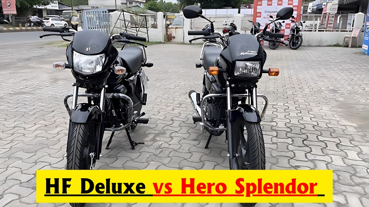 Hero Splendor vs HF Deluxe