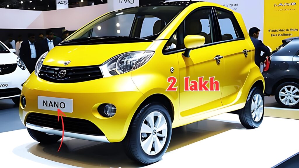 Tata's most famous car Tata Nano is come back, price is 2 lakh - Icsec.in