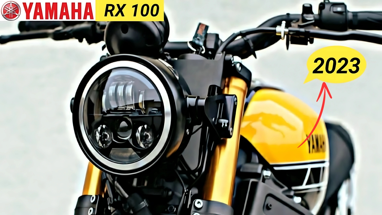 Yamaha RX100 New look